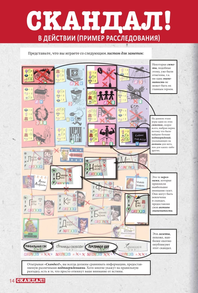 Brettspiel - Skandal